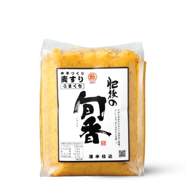 【旬香（しゅんか）】麦すり味噌　900gガゼット袋